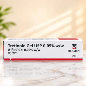 Tretinoin-Gel-0.05-20g Tretinoin Gel 0.05% 20g tube for acne and anti-aging skincare in Dubai