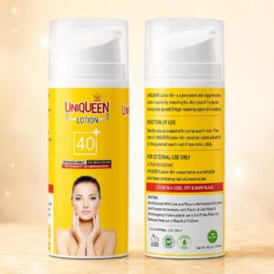 Uniqueen Lotion 40 Dubai Uniqueen Lotion 40+ 100ml Depigmentation Lotion for Vitiligo in Dubai UAE
